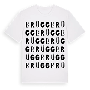 Brügg ordlek t-shirt – ekologisk bomull t-shirt från Pinshirt