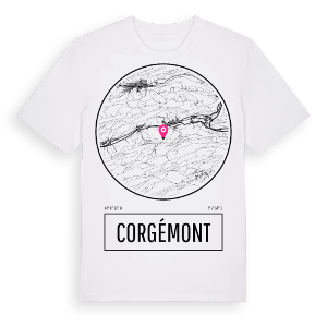 Corgémont t-shirt – ekologisk bomull t-shirt från Pinshirt