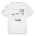 Därligen karta t-shirt
