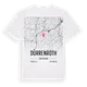Dürrenroth karta t-shirt