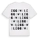 Eggiwil ordlek t-shirt