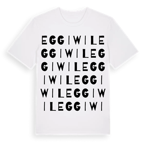 Eggiwil ordlek t-shirt – ekologisk bomull t-shirt från Pinshirt