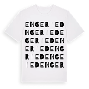 Engeried ordlek t-shirt – ekologisk bomull t-shirt från Pinshirt