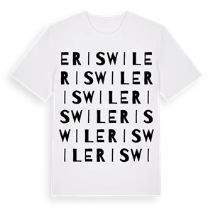 Eriswil ordlek t-shirt – ekologisk bomull t-shirt från Pinshirt