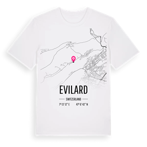 Evilard karta t-shirt – ekologisk bomull t-shirt från Pinshirt