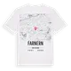 Farnern karta t-shirt