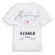Ferenbalm karta t-shirt