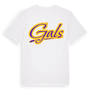 Gals baseball t-shirt – ekologisk bomull t-shirt från Pinshirt