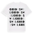 Gondiswil ordlek t-shirt