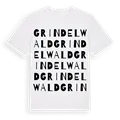 Grindelwald ordlek t-shirt