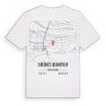 Grünes Quartier karta t-shirt
