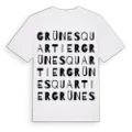 Grünes Quartier ordlek t-shirt