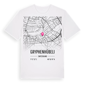 Gryphenhübeli karta t-shirt – ekologisk bomull t-shirt från Pinshirt