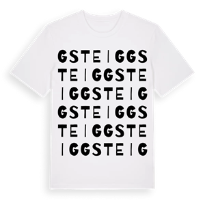 Gsteig ordlek t-shirt – ekologisk bomull t-shirt från Pinshirt