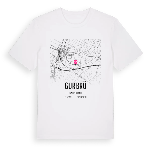 Gurbrü karta t-shirt – ekologisk bomull t-shirt från Pinshirt