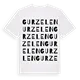 Gurzelen ordlek t-shirt