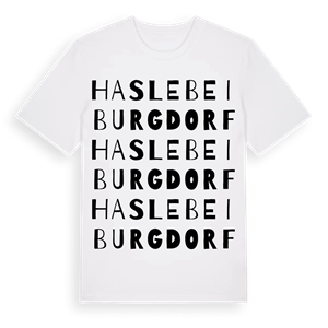 Hasle bei Burgdorf ordlek t-shirt – ekologisk bomull t-shirt från Pinshirt
