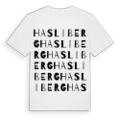 Hasliberg ordlek t-shirt