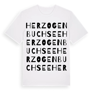 Herzogenbuchsee ordlek t-shirt – ekologisk bomull t-shirt från Pinshirt