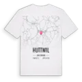 Huttwil karta t-shirt