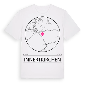 Innertkirchen t-shirt – ekologisk bomull t-shirt från Pinshirt