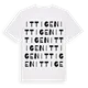 Ittigen ordlek t-shirt