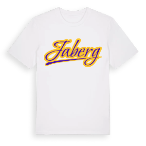 Jaberg baseball t-shirt – ekologisk bomull t-shirt från Pinshirt