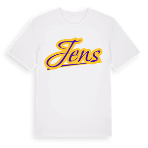 Jens baseball t-shirt – ekologisk bomull t-shirt från Pinshirt