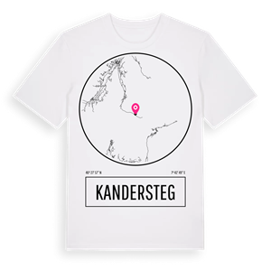 Kandersteg t-shirt – ekologisk bomull t-shirt från Pinshirt