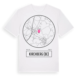Kirchberg (BE) t-shirt – ekologisk bomull t-shirt från Pinshirt
