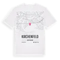 Kirchenfeld karta t-shirt