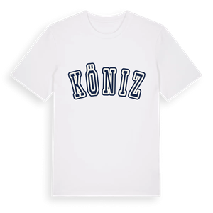 Köniz college t-shirt – ekologisk bomull t-shirt från Pinshirt