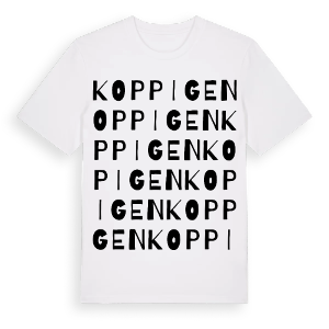 Koppigen ordlek t-shirt – ekologisk bomull t-shirt från Pinshirt