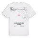 Lac de Neuchâtel (BE) karta t-shirt