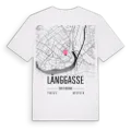 Länggasse karta t-shirt