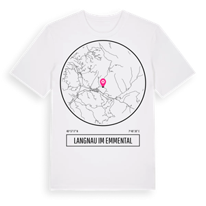 Langnau im Emmental t-shirt – ekologisk bomull t-shirt från Pinshirt