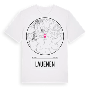 Lauenen t-shirt – ekologisk bomull t-shirt från Pinshirt