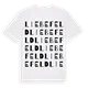 Liebefeld ordlek t-shirt