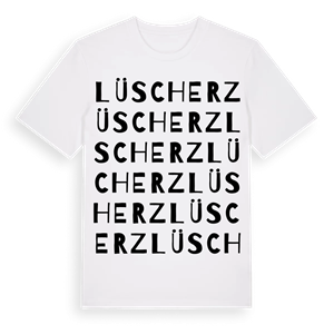 Lüscherz ordlek t-shirt – ekologisk bomull t-shirt från Pinshirt