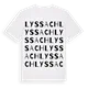 Lyssach ordlek t-shirt