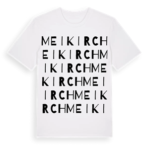 Meikirch ordlek t-shirt – ekologisk bomull t-shirt från Pinshirt