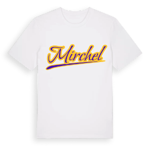 Mirchel baseball t-shirt – ekologisk bomull t-shirt från Pinshirt