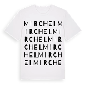 Mirchel ordlek t-shirt – ekologisk bomull t-shirt från Pinshirt