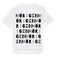 Mörigen ordlek t-shirt