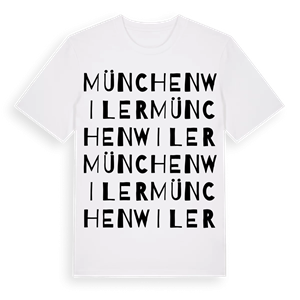 Münchenwiler ordlek t-shirt – ekologisk bomull t-shirt från Pinshirt