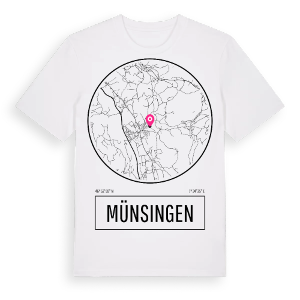 Münsingen t-shirt – ekologisk bomull t-shirt från Pinshirt