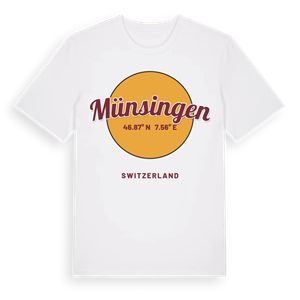 Münsingen cirkel t-shirt – ekologisk bomull t-shirt från Pinshirt