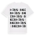 Münsingen ordlek t-shirt