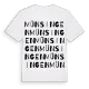 Münsingen ordlek t-shirt