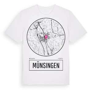 Münsingen t-shirt – ekologisk bomull t-shirt från Pinshirt